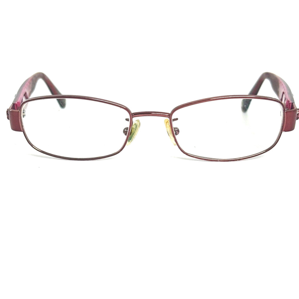 COACH Eyeglasses HC 5006 9041 Rhinestone Summer Burgundy 49-17-130 H15980